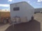 2006 Cargo Van Trailer , Length: 18' , Tandem , Pintle Hook , Color: White , Asset #: R202 , VIN: 49