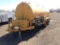 1985 Homemade Tank Trailer , Length: 16' , Tandem , Pintle Hook , Color: Yellow , Asset #: R158 , VI