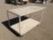 1 - 6' Two Tier Shop Warehouse Cart on Casters