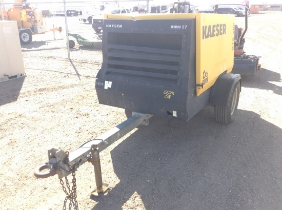 2007 Kaeser Air Compressor Serial No.WKA0N130162655246 Engine Type: 4 Cylinder , Fuel Type: D , Mete