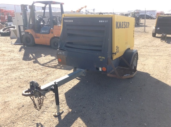 2007 Kaeser Air Compressor Engine Type: 4 Cylinder , Fuel Type: D , Meter Reads: 815 , S/N: WKA0N130