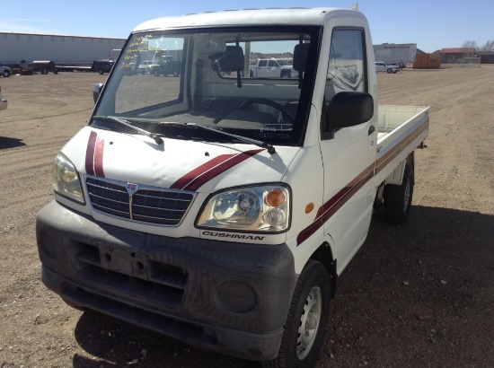 2007 Cushman Veryca Single Cab Utility Truck Engine Type: 4 Cylinder , Fuel Type: G , Transmission: