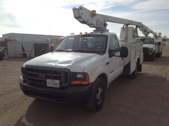 2000 Ford F-350 Service Bucket Truck RWD Powerstroke V8 , Fuel Type: D , Transmission: Automatic , C