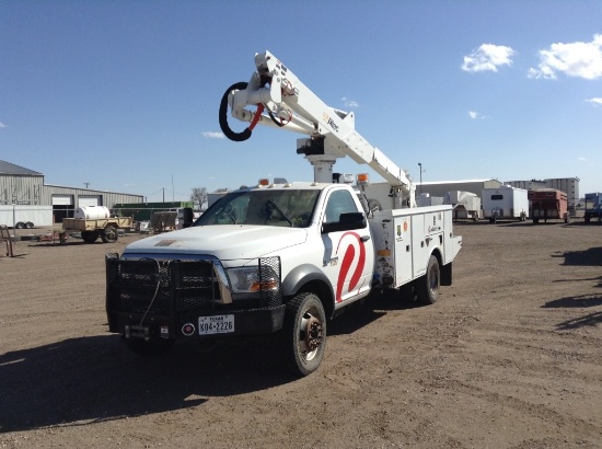 2011 Dodge Ram 5500 Service Bucket Truck 4x4 Cummins , Fuel Type: D , Transmission: Automatic , Colo