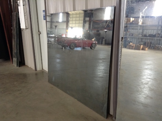 (3) 70" X 59 1/4" Construction Mirrors