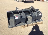 Stout HD72-FB Grapple Bucket w/Skidsteer Quick Connect