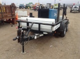 2008 Texas Bragg Utility Trailer w/Miller Welder , Tandem Axle , Bumper Pull , Asset #: R836 , VIN: