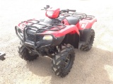 2015 Honda TRX500FM1F Fourtrax Foreman ATV , Color: Red , VIN: 1HFTE4401F4102866
