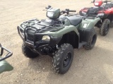 2016 Honda TRX500FE2G Fourtrax Foreman ATV Engine Type: 500 , Fuel Type: G , Transmission: Automatic