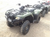2017 Honda TRX420FE1H Fourtrax Rancher ATV Engine Type: 420 , Fuel Type: G , Transmission: Automatic