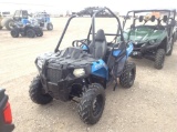 2016 Polaris ACE 570 ATV Engine Type: 570 , Fuel Type: G , Transmission: Automatic , Color: Blue , O