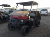 2014 Club Car XRT 950 2 Seat UTV Engine Type: 2WD , Fuel Type: G , Transmission: Automatic , Color: