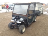 2007 E-Z-Go Ball Picker Golf Cart Engine Type: 2 Cylinder , Fuel Type: G , Color: Green , VIN: 26414