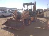 Case 580 M Series 2 Loader/Backhoe Has Hours on 2 Meters 1 Meter Reads 548hrs, and the Other Reads 2
