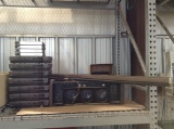 Projection TV w/Screen, (11) Electronic Boxes
