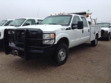 2012 Ford F-350 Super Duty Truck 4X4 V8, 6.2L , Fuel Type: F , Transmission: A6 , Color: White , ODO