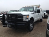 2012 Ford F-350 Super Duty Truck 4X4 V8, 6.2L , Fuel Type: F , Transmission: A6 , Color: White , ODO