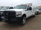 2012 Ford F-350 Super Duty Truck 4X4 V8, 6.2L , Fuel Type: F , Transmission: A6 , Color: White , ODO