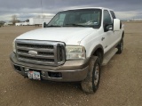2006 Ford F-250 Super Dut Pickup Truck New Turbo, and High Pressure Oil Pump 4WD V8, 6.0L T , Fuel T