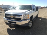2012 Chevrolet Silverado Pickup Truck 4X4 V8, 6.6L T , Fuel Type: D , Transmission: A6 , Color: Whit