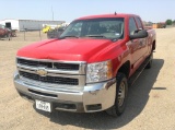 2008 Chevrolet Silverado Pickup Truck 4X4 V8, 6.0L , Fuel Type: G , Transmission: A6 , Color: Red ,