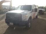 2012 Ford F-250 Super Dut Pickup Truck 4X4 V8, 6.2L , Fuel Type: F , Transmission: A6 , Color: White