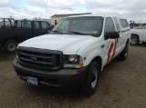 2002 Ford F-250 Super Duty Pickup Truck RWD V8, 5.4L , Fuel Type: G , Transmission: 0 , Color: White