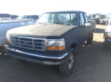 1994 Ford F-250 Pickup Truck 4WD V8, 7.5L , Fuel Type: G , Transmission: 0 , Color: Black , ODO Read