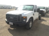 2008 Ford F-250 Super Duty Cab & Chassis Truck RWD V8, 5.4L , Fuel Type: G , Transmission: 0 , Color
