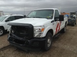 2012 Ford F-250 Super Duty Truck *Non-Operable* Front End Damage, Vehicle Hit a Deer 4X2 V8, 6.2L ,