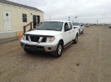 2007 Nissan Frontier Pickup Truck RWD V6, 4.0L , Fuel Type: G , Transmission: M6 , Color: White , OD