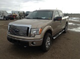 2012 Ford F-150 F-150 Truck 4X4 V8, 5.0L , Fuel Type: F , Transmission: A6 , Color: Tan , ODO Reads: