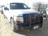 2009 Ford F-150 Pickup Truck 4X4 V8, 5.4L , Fuel Type: F , Transmission: A6 , Color: Silver , ODO Re