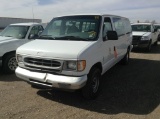 2002 Ford E-Series Cargo Full-Size Van RWD V6, 4.2L , Fuel Type: G , Transmission: A4 , Color: White