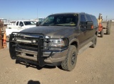 2002 Ford Excursion SUV SUV 4WD V10, 6.8L , Fuel Type: G , Transmission: A4 , Color: Black , ODO Rea