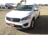 2017 Kia Sorento SUV SUV AWD V6, 3.3L , Fuel Type: G , Transmission: A6 , Color: White , ODO Reads: