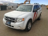 2010 Ford Escape SUV SUV Wrecked Left Rear AWD V6, 3.0L , Fuel Type: F , Transmission: A6 , Color: W