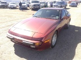 1985 Porsche 944 Hatchback Car RWD I4, 2.5L , Fuel Type: G , Transmission: 0 , Color: Maroon , ODO R