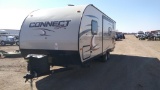 2017 Spree Connect Travel Trailer Length: 25' , Tandem , Bumper Hitch , Color: White , VIN: 4EZTL262