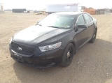 2013 Ford Taurus Sedan Car AWD V6, 3.5L , Fuel Type: F , Transmission: A6 , Color: Black , ODO Reads