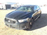 2013 Ford Taurus Sedan Car AWD V6, 3.5L , Fuel Type: F , Transmission: A6 , Color: Black , ODO Reads