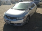 2011 Honda Civic Coupe Car FWD I4, 1.8L , Fuel Type: G , Transmission: A5 , Color: Silver , ODO Read