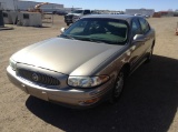 2001 Buick LeSabre Sedan Car FWD V6, 3.8L , Fuel Type: G , Transmission: A4 , Color: Tan , ODO Reads