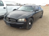 2008 Dodge Charger Sedan Car RWD V6, 3.5L , Fuel Type: G , Transmission: 0 , Color: Black , ODO Read