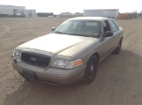 2008 Ford Crown Victoria Sedan Car RWD V8, 4.6L , Fuel Type: G , Transmission: A4 , Color: Gold , OD