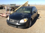 2007 Chevrolet Cobalt Sedan Car FWD I4, 2.2L , Fuel Type: G , Transmission: 0 , Color: Black , VIN: