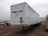 1993 Trailmobile Semi Trailer No Title , Length: 53' , Dual Tandem Axle , 5th Wheel , Color: White ,