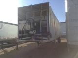 1998 Brothers Compaction Chip Trailer , Length: 40' , Dual Tandem Axle , 5th Wheel , Color: White ,