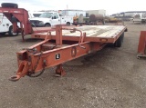 1994 Ditch Witch Trailer , Length: 16' , Tandem , Pintle , Color: Orange , Asset #: 5003 , VIN: 1DS0