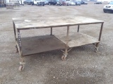 Shop Table on Casters